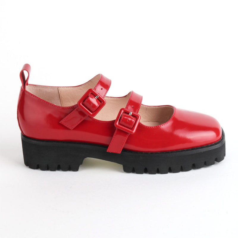 Intentionally Blank Moxie Womens Shoes Red