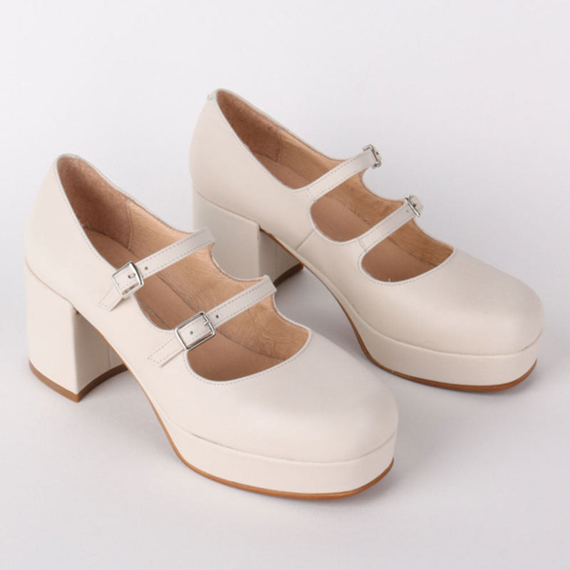 Intentionally Blank Over Time Womens Shoes Cream