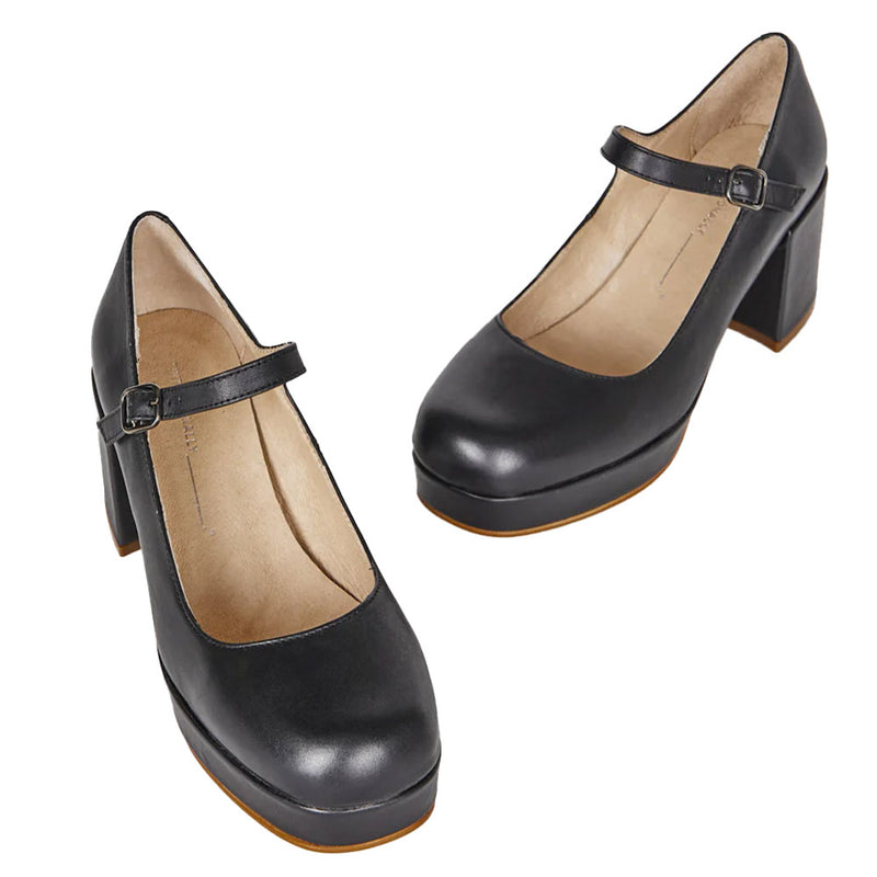 Intentionally Blank Taft Platform Mary Jane Womens Shoes 