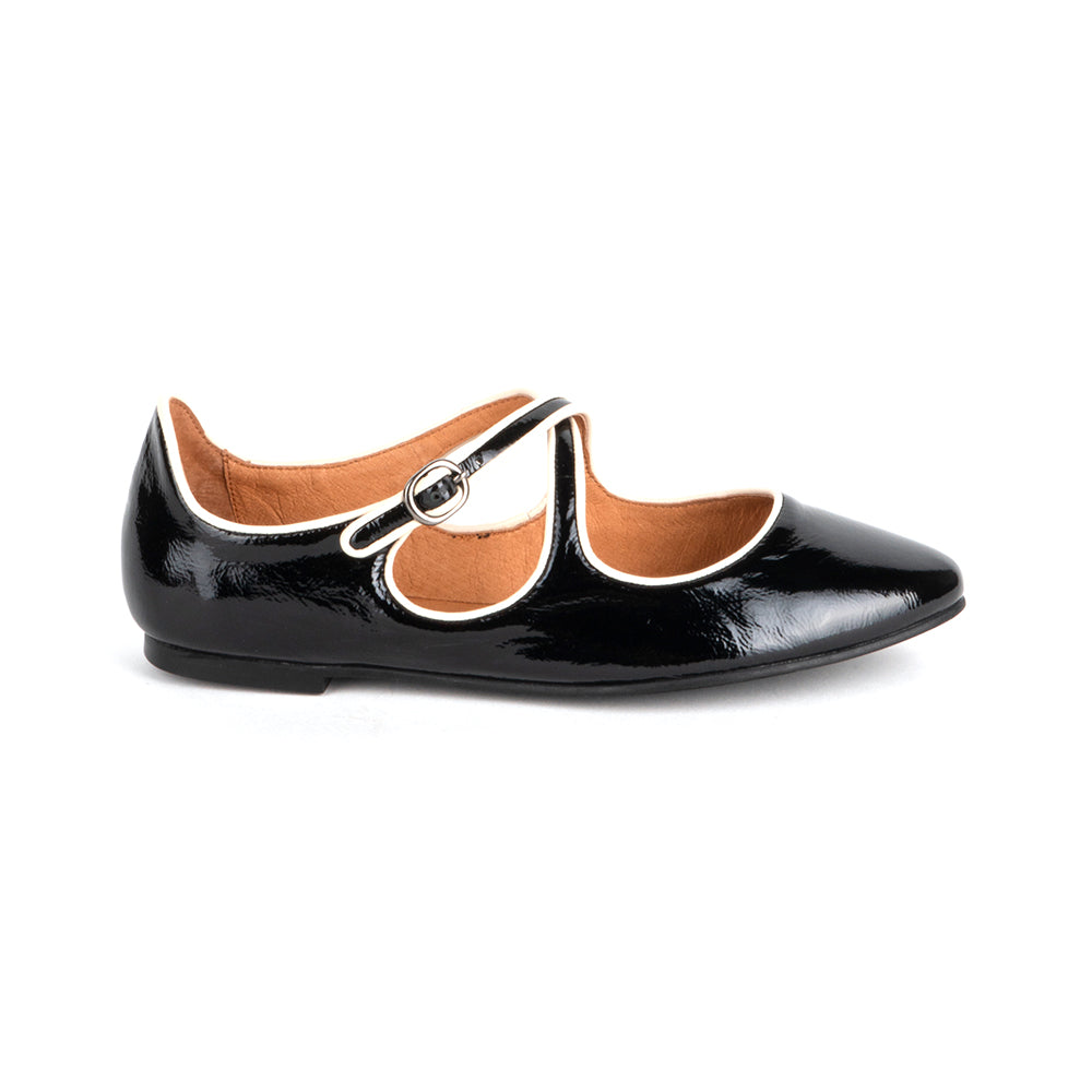 Intentionally Blank Vandam Strappy Leather Mary Jane | Simons Shoes