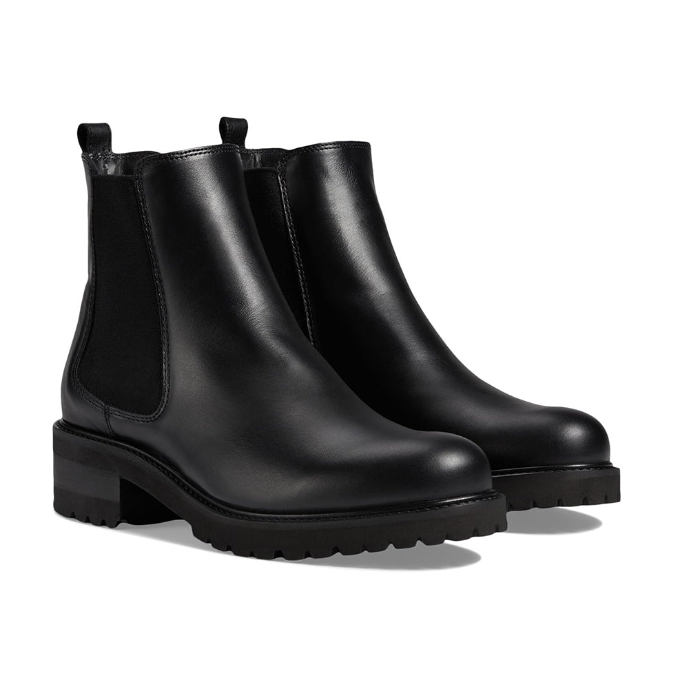 La Canadienne Conner Waterproof Chelsea Boot Womens Shoes Black Leather
