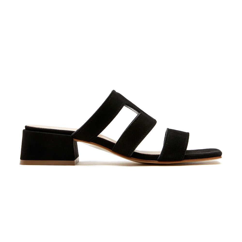 La Canadienne Fifi Suede Sandal Womens Shoes