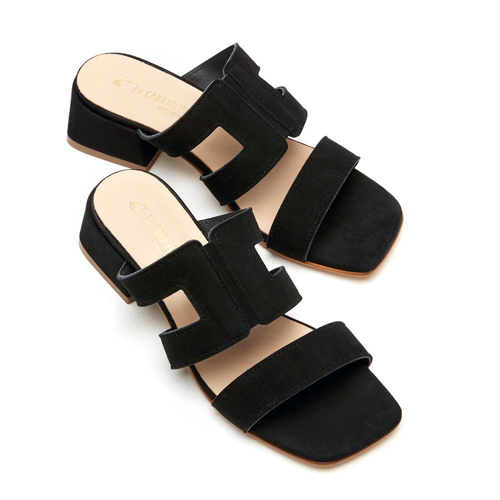 La Canadienne Fifi Suede Sandal Womens Shoes