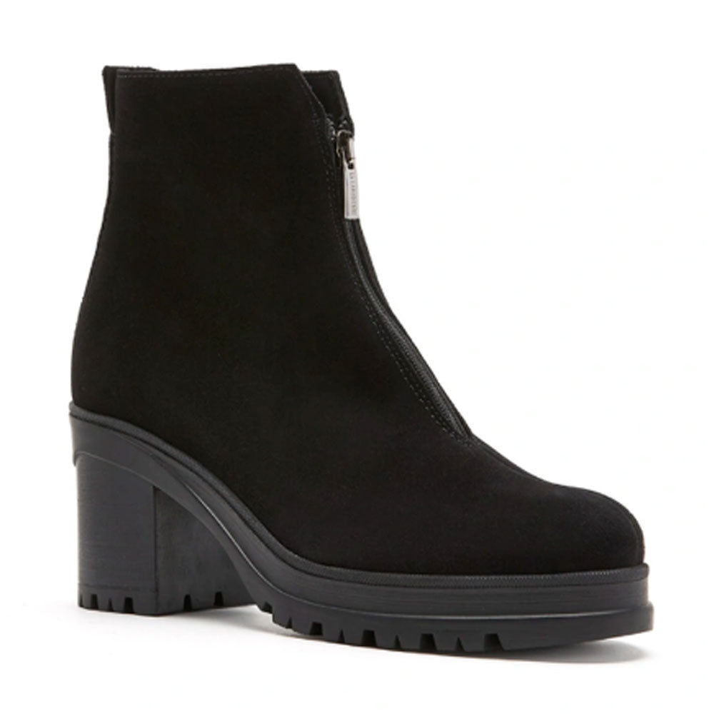 La Canadienne Pete Zip Up Boot Womens Shoes Black