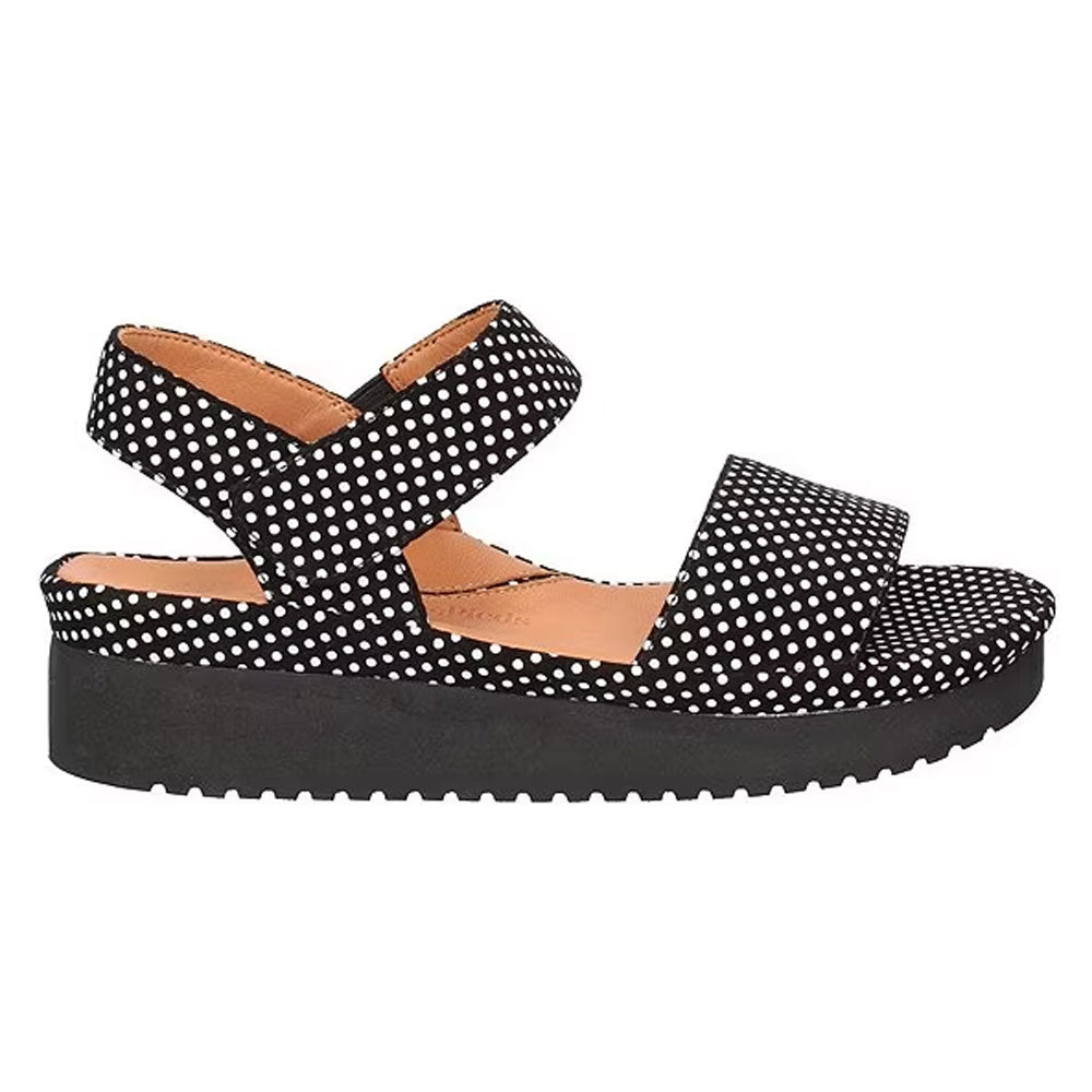 L'Amour Des Pieds Abrilla Sandal - Silver Gold Snake Print Womens Shoes