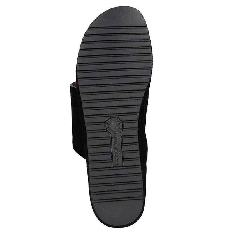L'Amour Des Pieds Ahlina Slip on Sandal Womens Shoes 
