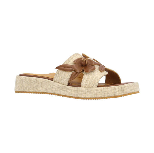 L'Amour Des Pieds Aldara Slip On Sandal Natural