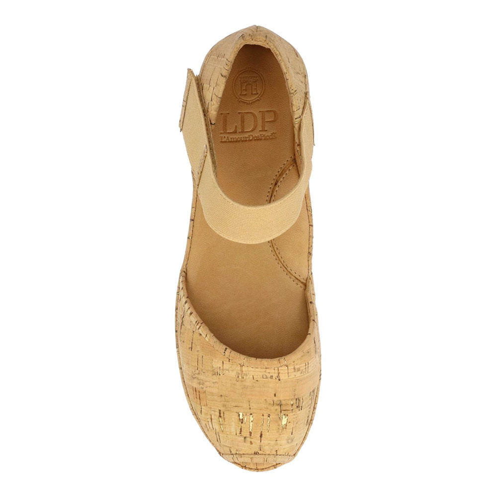 L'Amour Des Pieds Amadour Open Toe Wedge Sandal Womens Shoes