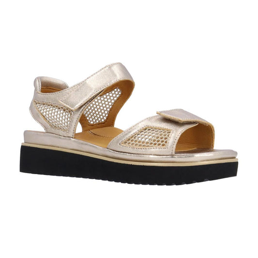 L'Amour Des Pieds Arna Comfort Sandal Champagne