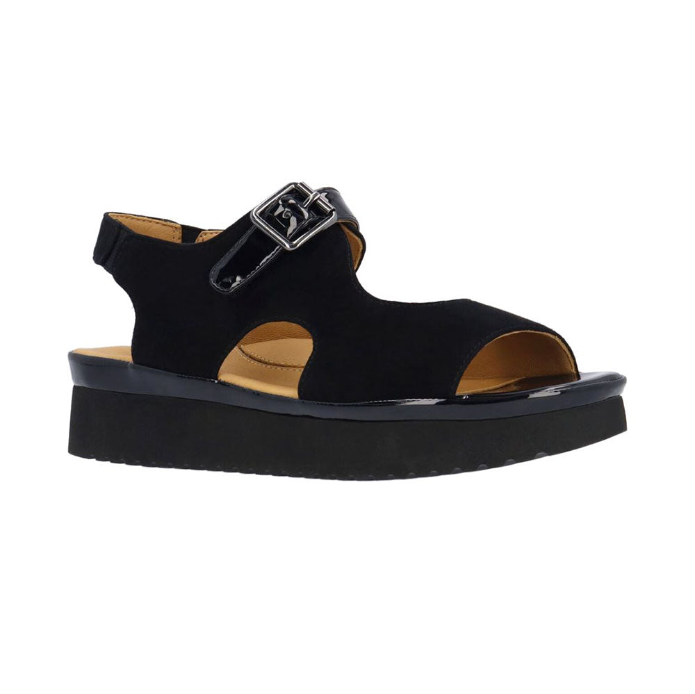 L'Amour Des Pieds Azenor Sling Back Sandal Black
