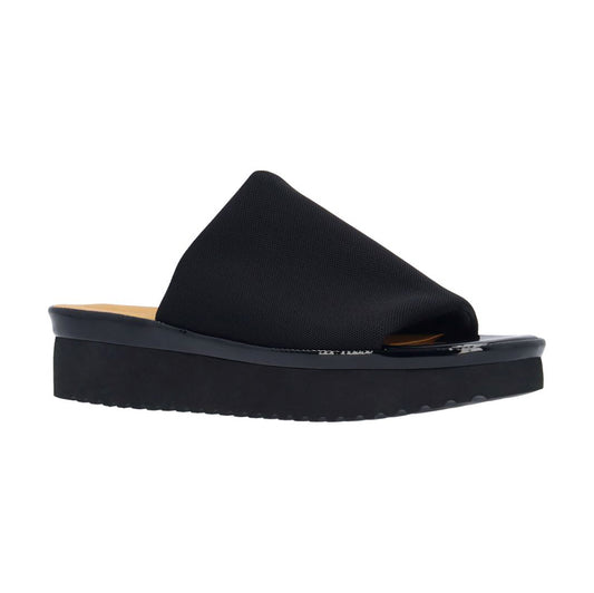 L'Amour Des Pieds Azisa Slip On Sandal Black