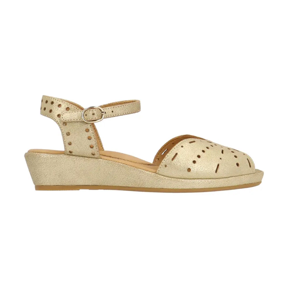 L'Amour Des Pieds Brenn Peep Toe Sandal Womens Shoes