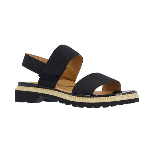 L'Amour Des Pieds Delphina Sling Back Sandal Black