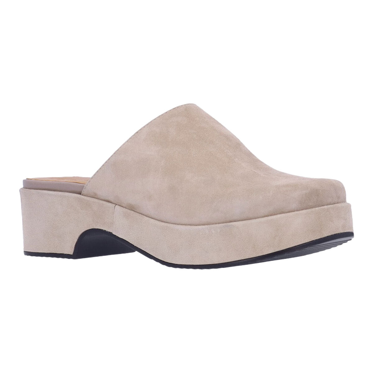 L'Amour Des Pieds Galana Womens Shoes Taupe Kid Suede