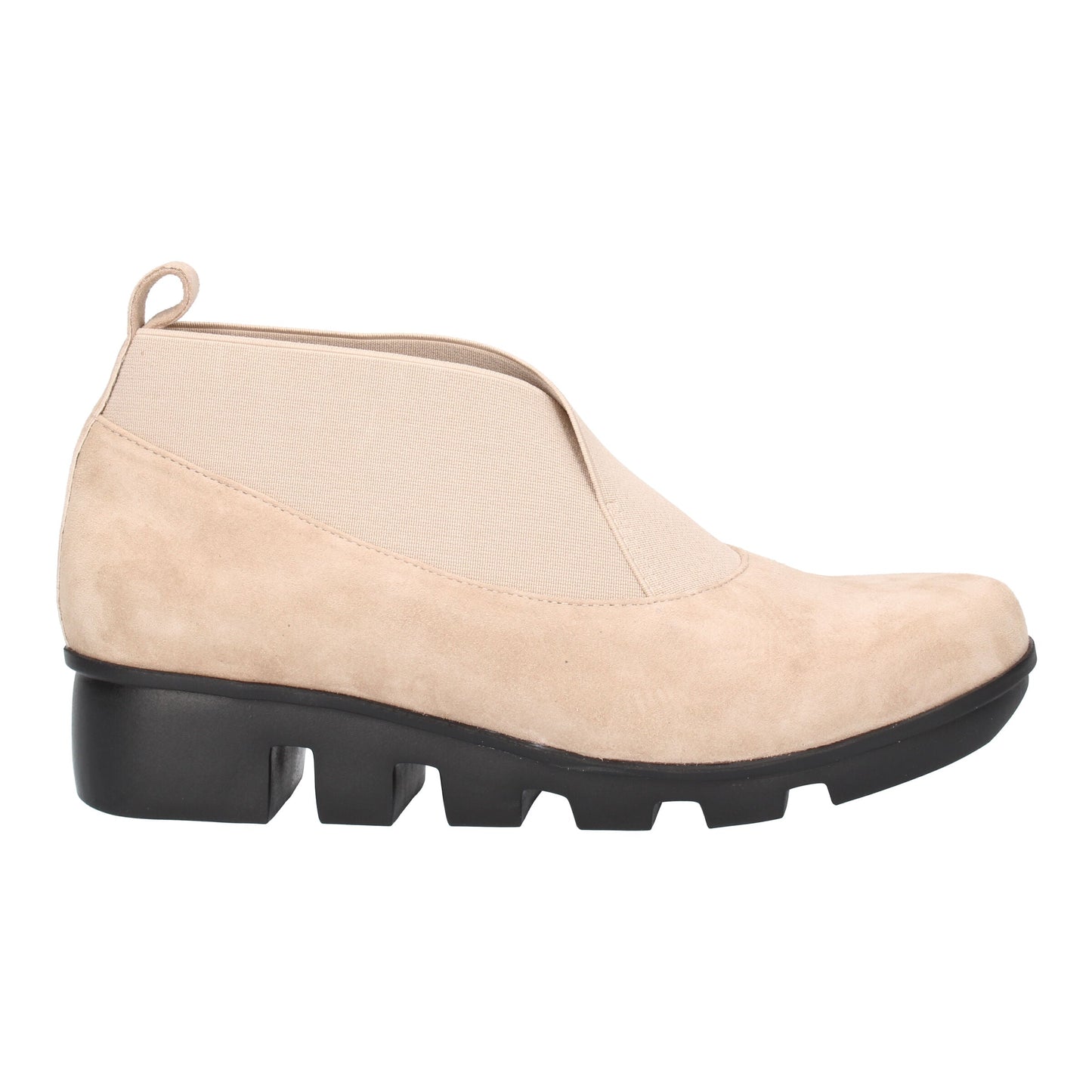 L'Amour Des Pieds Hashree Leather Round Toe Bootie Womens Shoes 