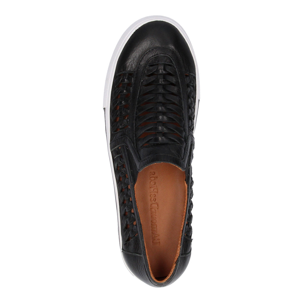 L'Amour Des Pieds Karsha Leather Sneaker Womens Shoes 