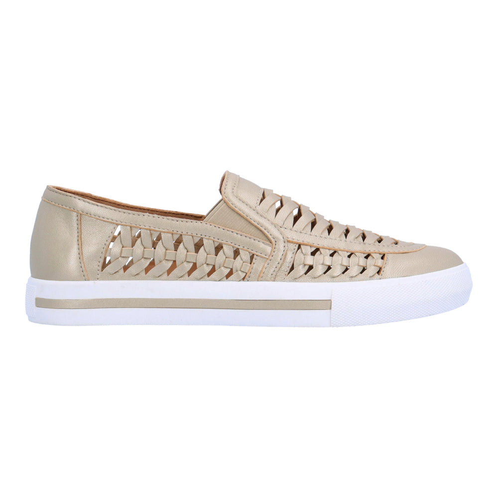 L'Amour Des Pieds Karsha Leather Sneaker Womens Shoes 