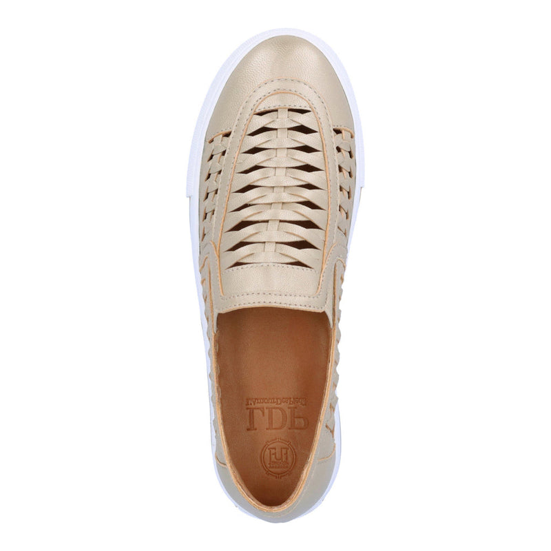 L'Amour Des Pieds Karsha Leather Sneaker Womens Shoes 