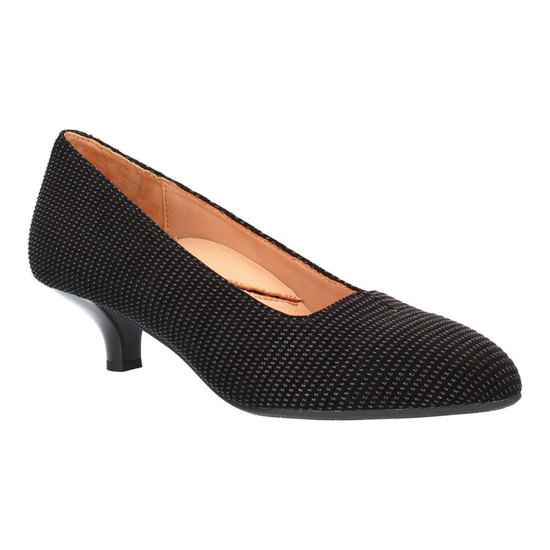 L'Amour Des Pieds Kavan Pump Womens Shoes Black Lamba