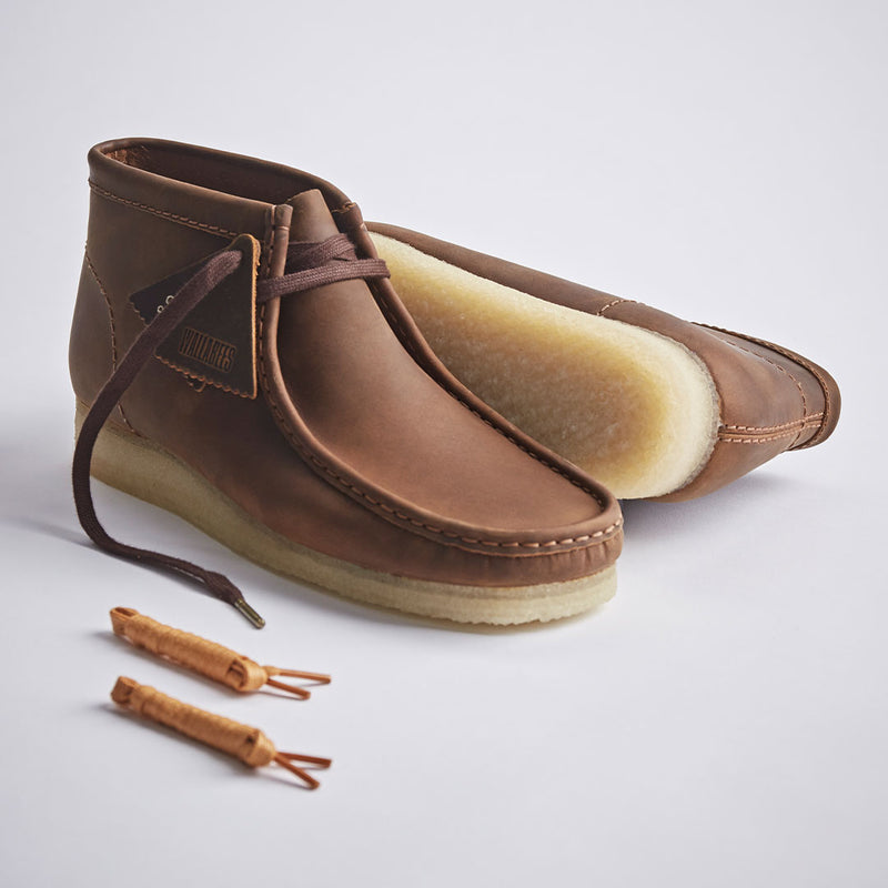 Wallabee Booties From Clarks / Men's Collection