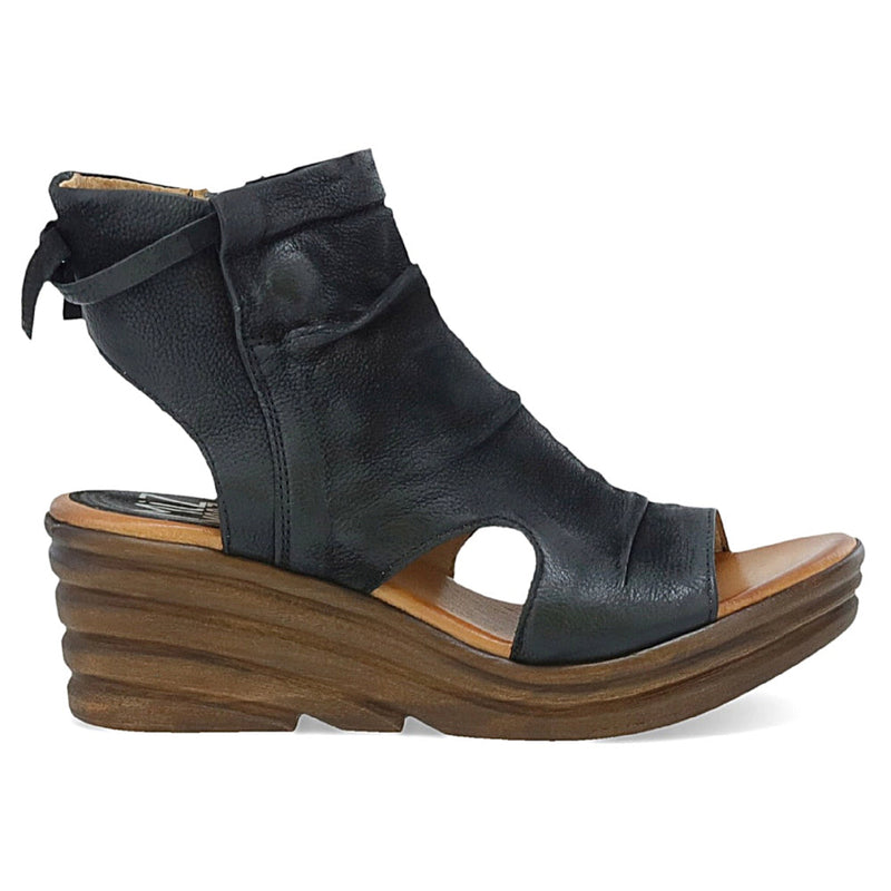 Miz Mooz Anna Wedge Sandal Womens Shoes 