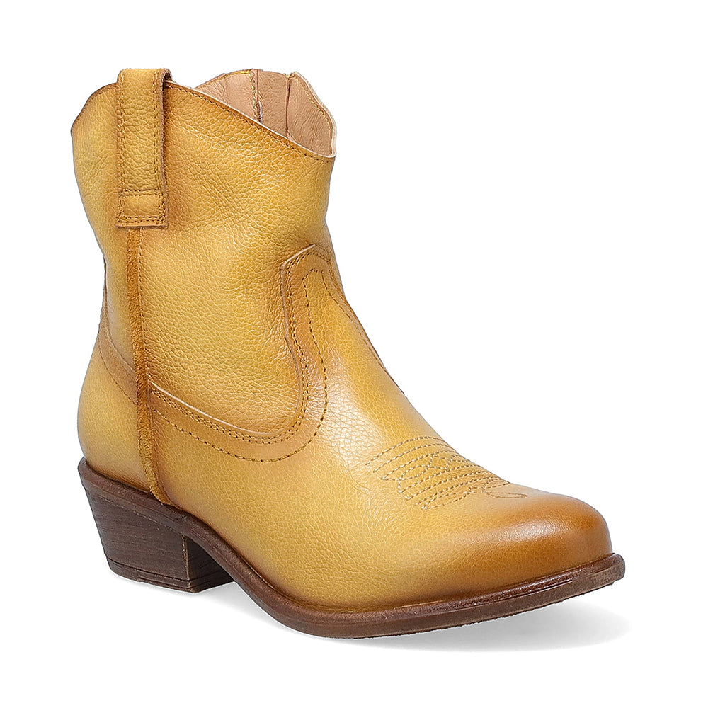 Miz Mooz Carlitos Womens Shoes Ochre