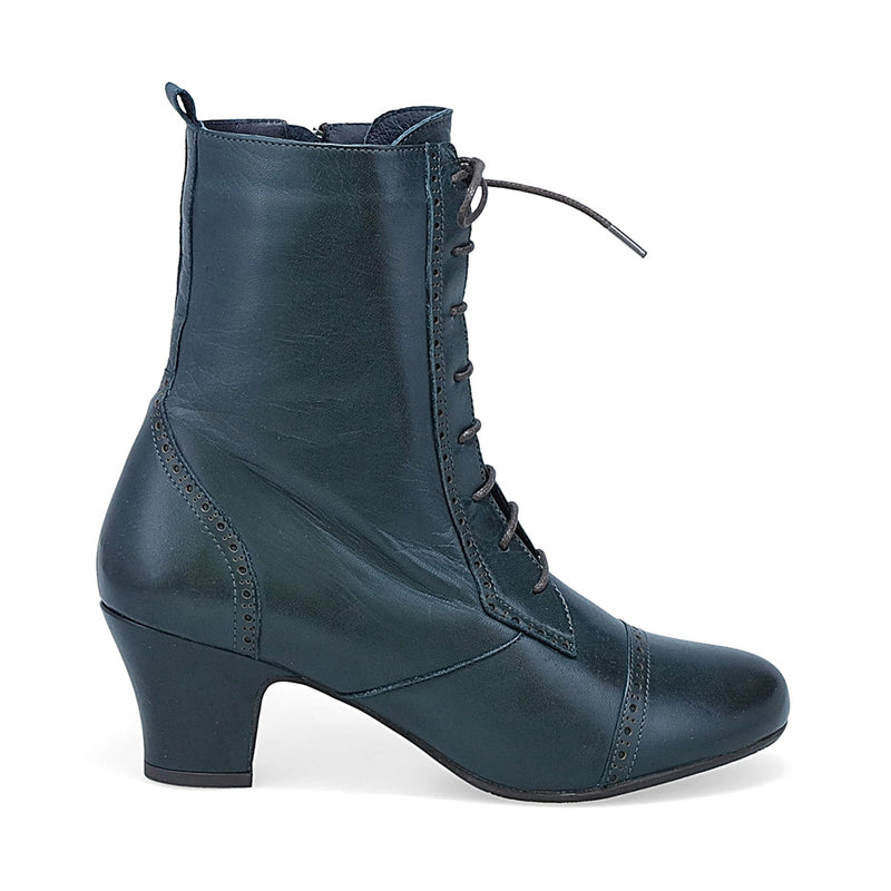 Miz Mooz Flicka Heeled Victorian Style Leather Boot | Simons Shoes