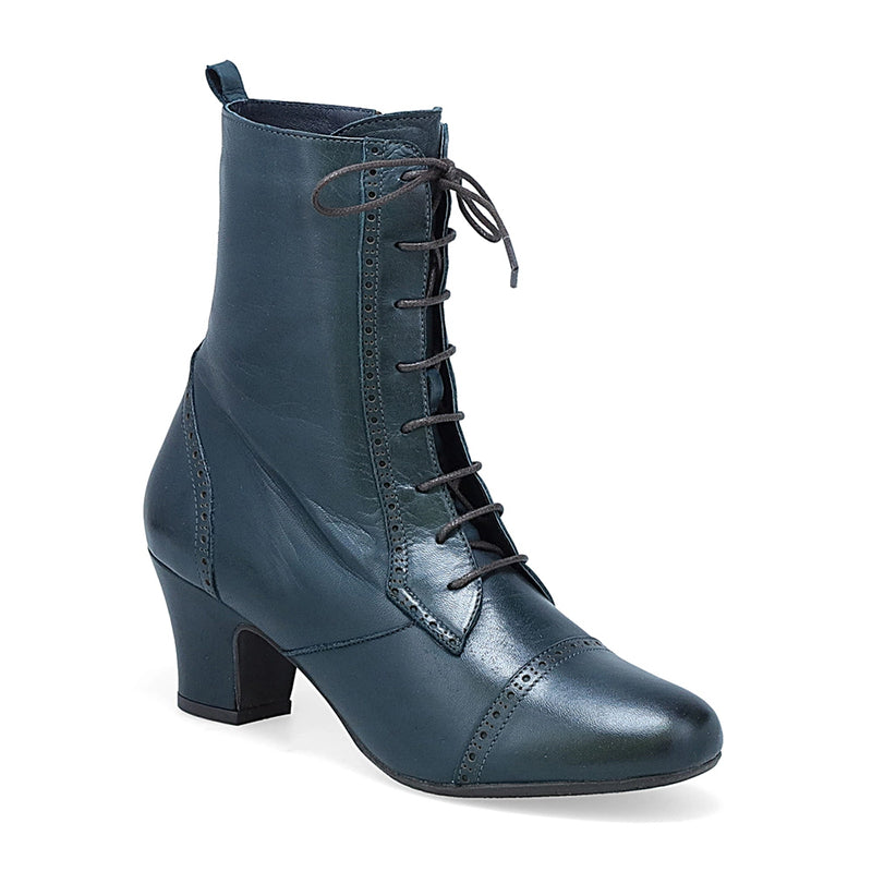 Miz Mooz Flicka Heeled Victorian Style Leather Boot | Simons Shoes
