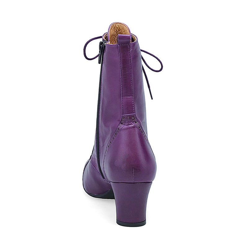 Miz Mooz Flicka Heeled Victorian Style Leather Boot | Simons Shoes