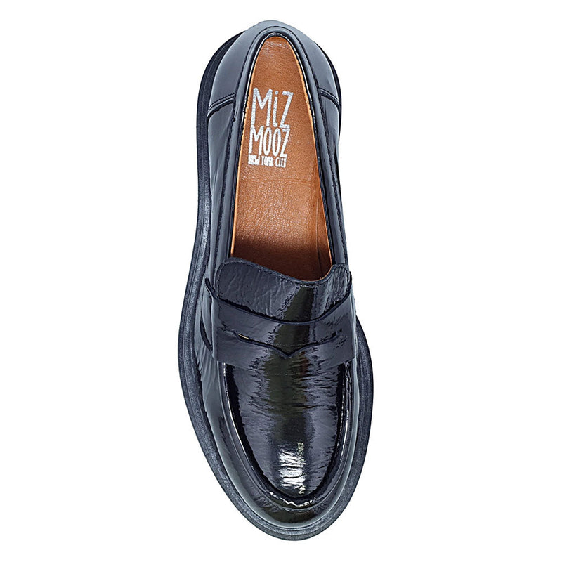 Miz Mooz Legend Chunky Platform Loafer Womens Shoes 