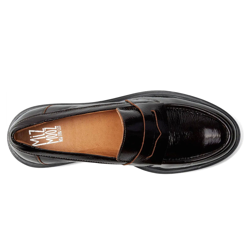 Miz Mooz Legend Chunky Platform Loafer Womens Shoes 
