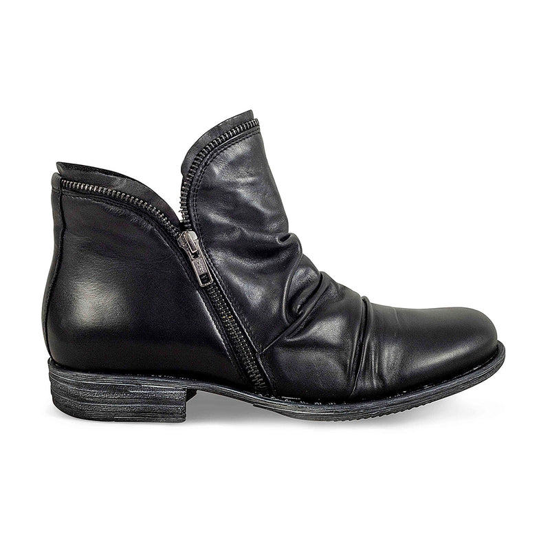 Miz Mooz Luna Women's Leather Ankle Zip Bootie | Simons Shoes