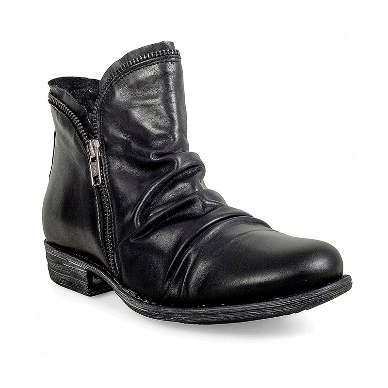 Miz Mooz Luna Women's Leather Ankle Zip Bootie | Simons Shoes