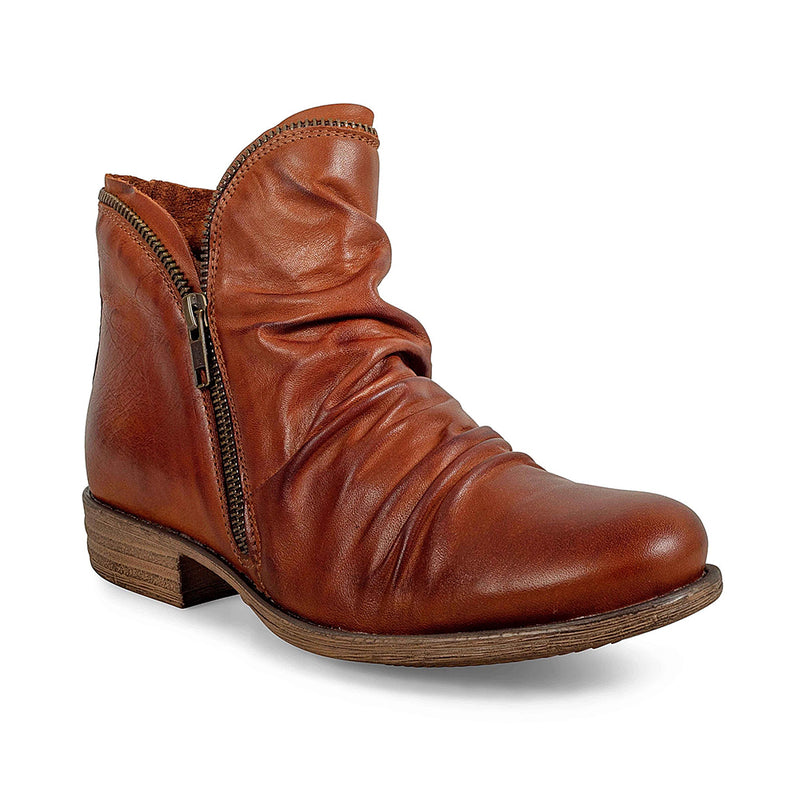 Miz Mooz Luna Women's Leather Ankle Zip Bootie | Simons Shoes