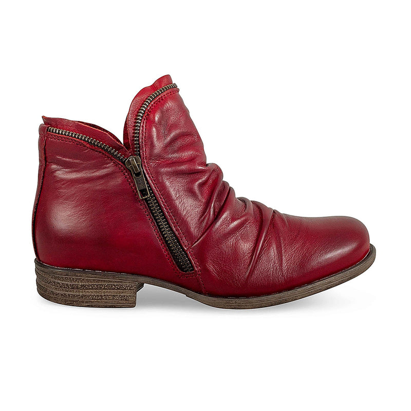 Miz Mooz Luna Women's Leather Ankle Zip Bootie | Simons Shoes