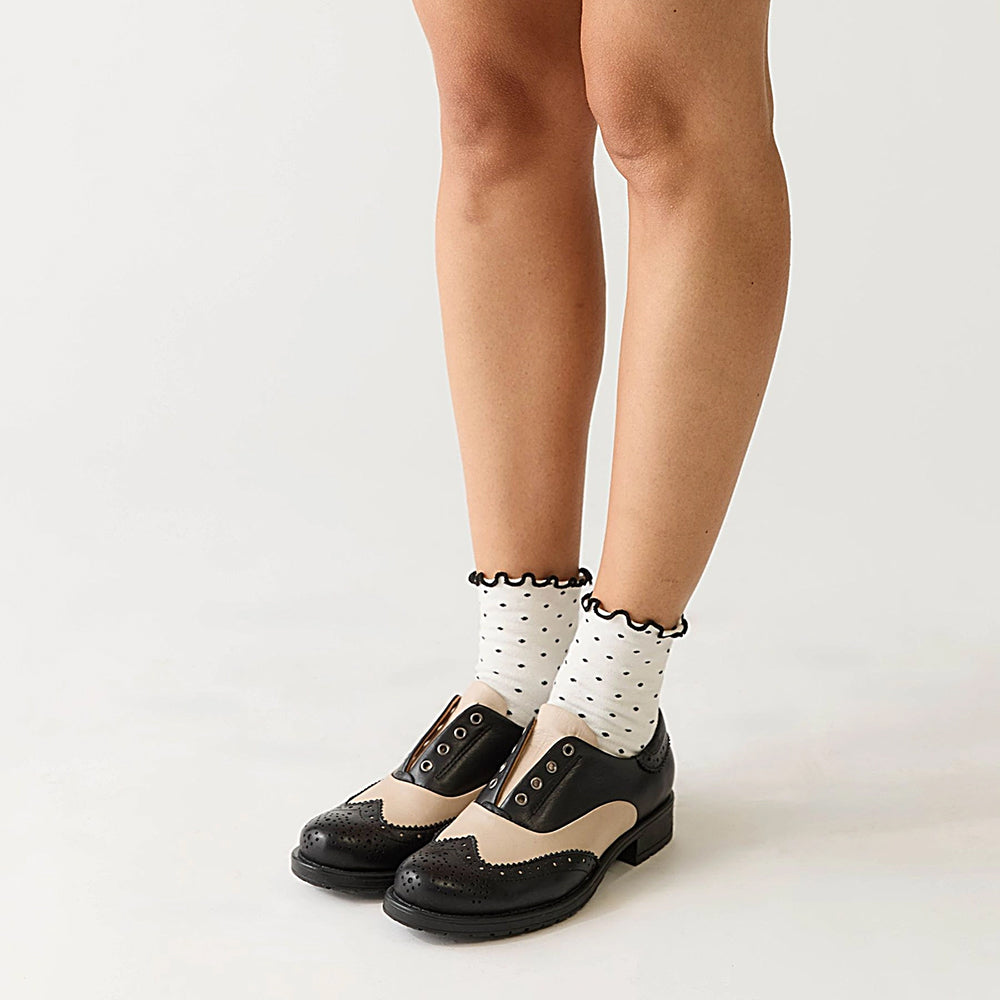 Miz Mooz Peabody Leather Oxford Lace Up | Simons Shoes