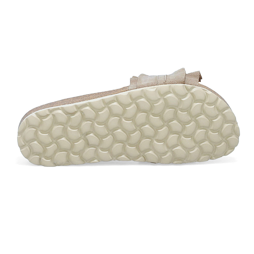Miz Mooz Rocio Soft Ruffle Slide Sandal | Simons Shoes