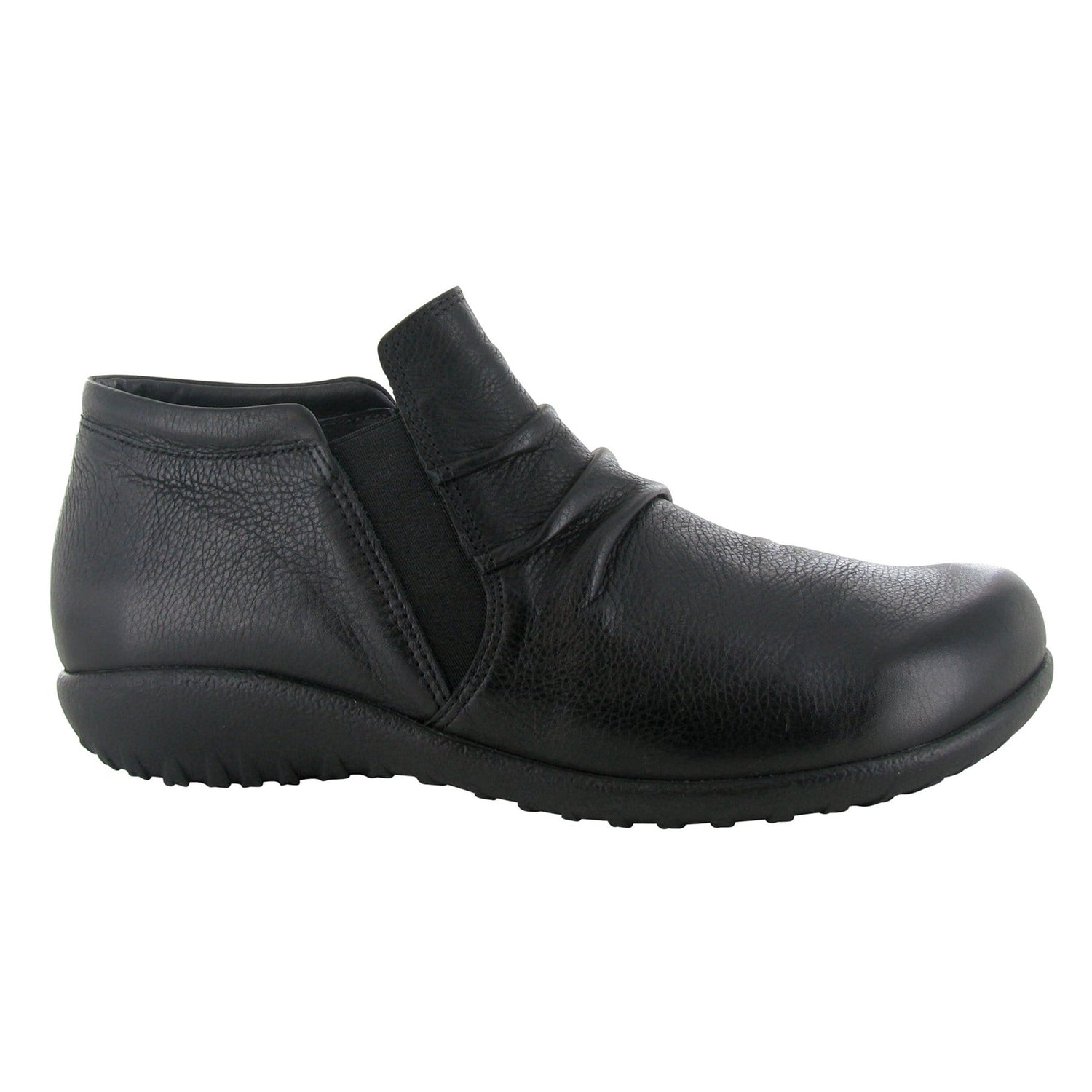 Naot Terehu Slip On Bootie (11177) Womens Shoes Soft Black Leather