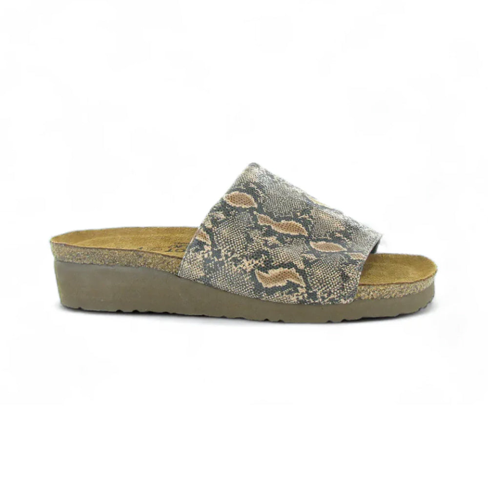 Naot Alana Sandal (4447) Womens Shoes Neutral Python Stretch