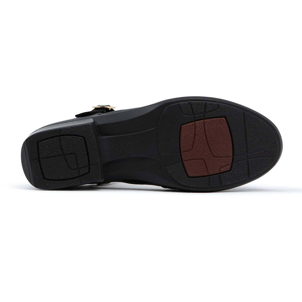 Naot Amihan Leather Small Heel Mary Jane Strap