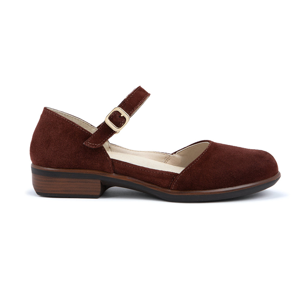 Naot Amihan Leather Small Heel Mary Jane Strap