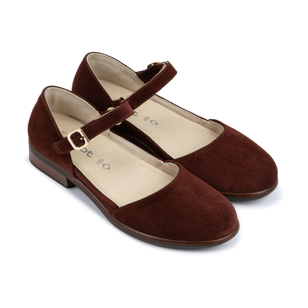 Naot Amihan Leather Small Heel Mary Jane Strap