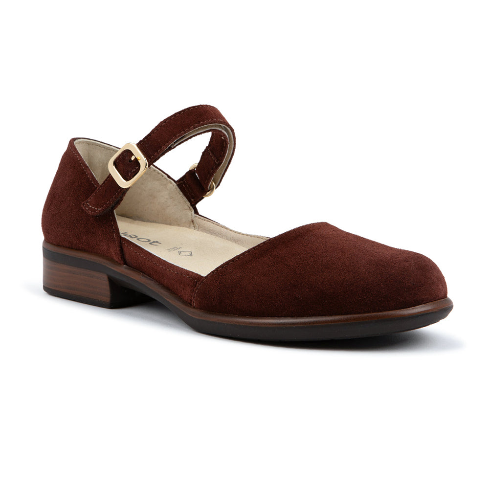Naot Amihan Leather Small Heel Mary Jane Strap