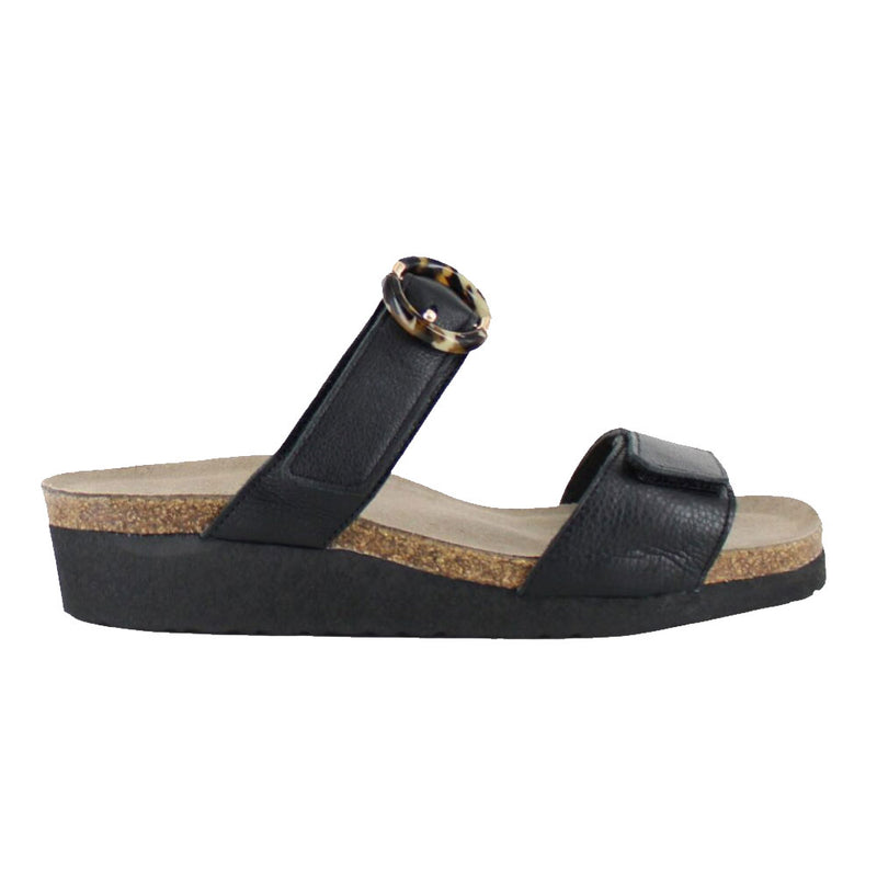 Naot Anabel Sandal (103176) Womens Shoes Soft Black Leather