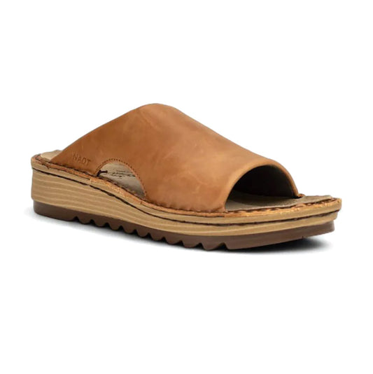 Naot Ardisia Sandal Womens Shoes Latte Brown Leather