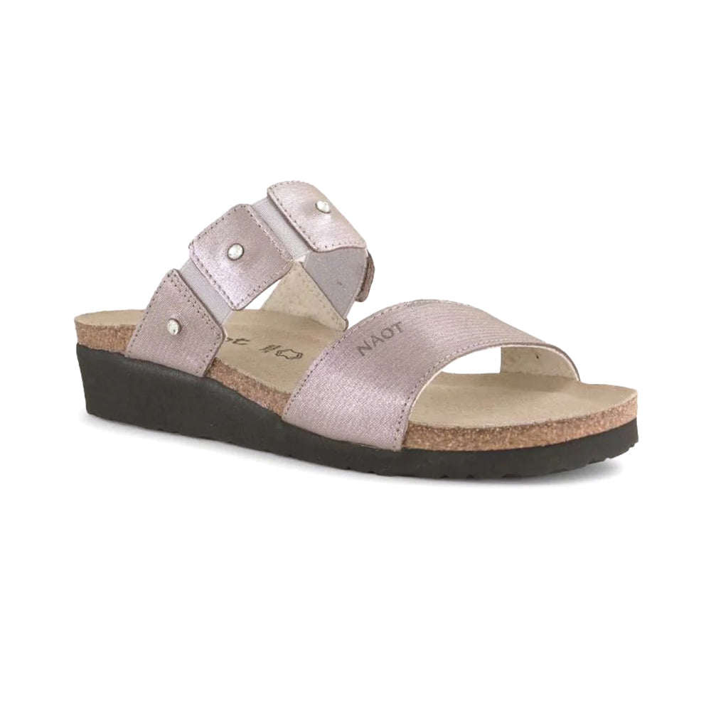 Naot Ashley Sandal (4906) Womens Shoes Silver Threads