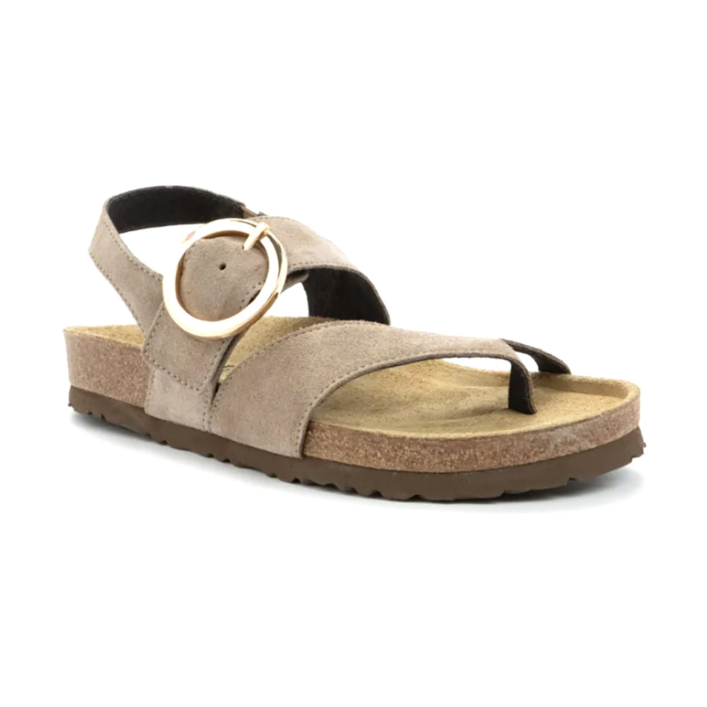 Naot Baltimore Sandal Womens Shoes Almond Suede