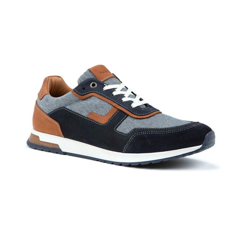 Naot Boost Mens Shoes BLUE BROWN COMBO