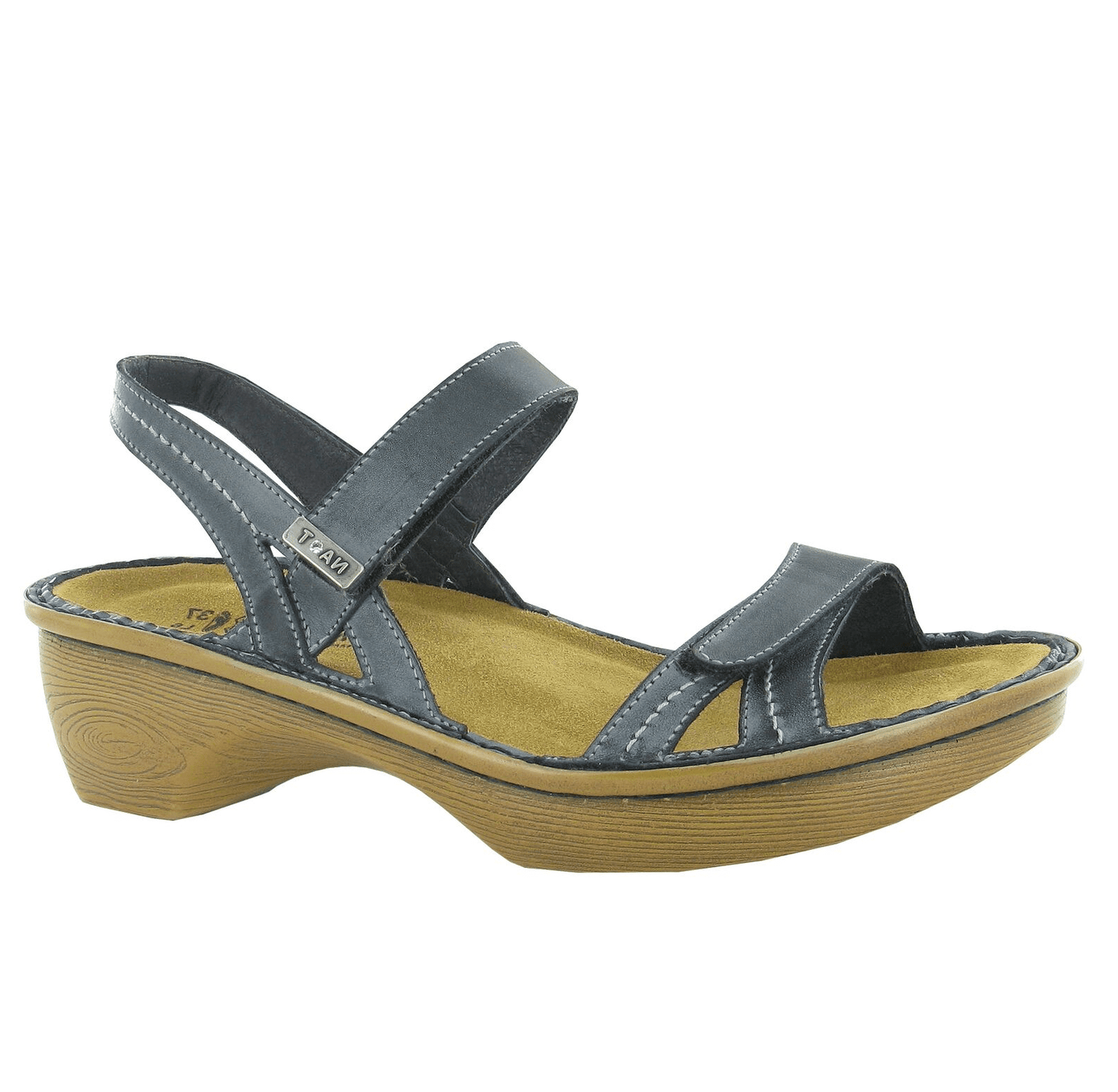Naot Brussels Sandal Womens Shoes Vintage Ash Leather