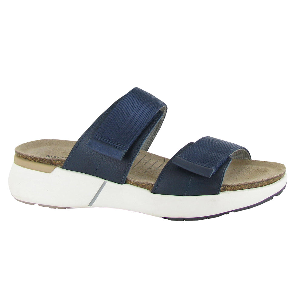 Naot Calliope Slide Sandal (24990) Womens Shoes Ink/Polar/Navy